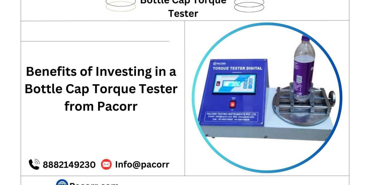 Bottle Cap Torque Tester The Essential Tool for Quality Control