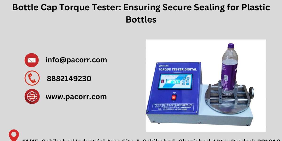 How the Bottle Cap Torque Tester Can Help Avoid Leakage and Quality Issues in Bottle Packaging